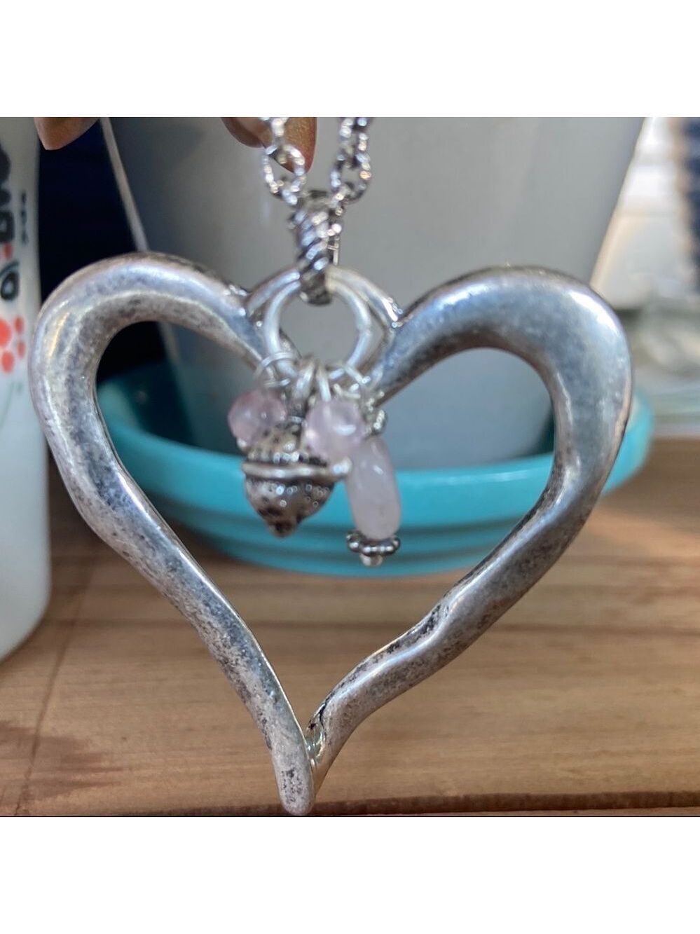 Vantel Pearl Co.  Whole Hearted Necklace